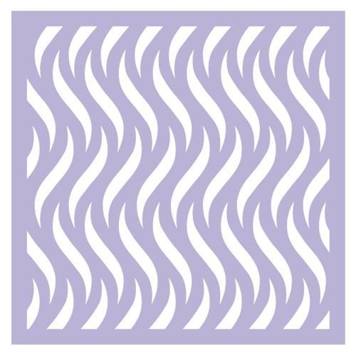 Трафарет волны