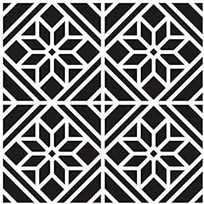 Геометрические трафареты для декора