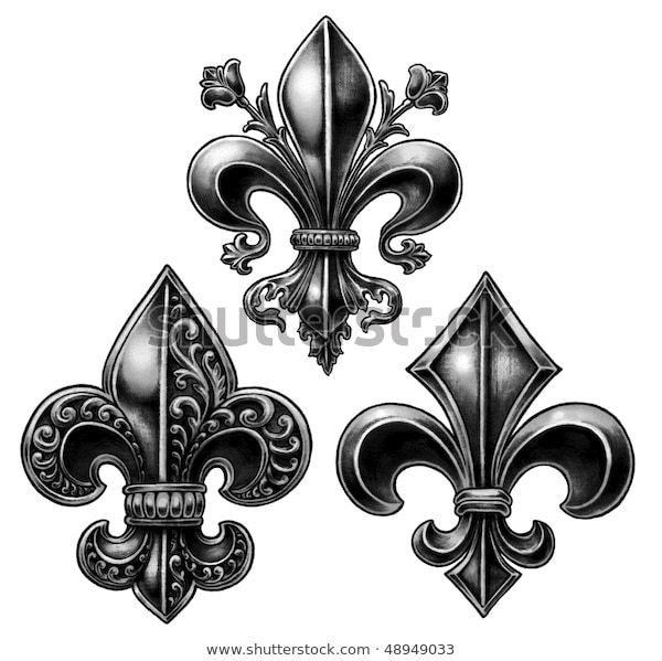 Французская Геральдическая Лилия