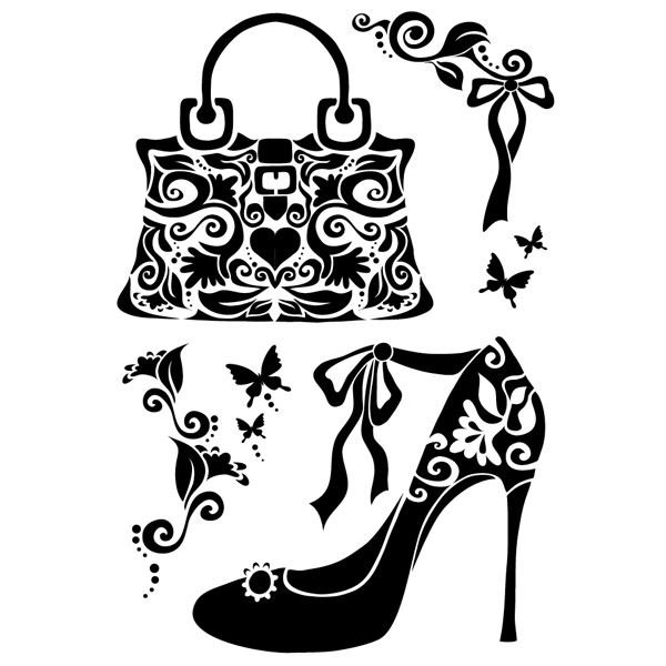 Сумки стилизованные силуэты