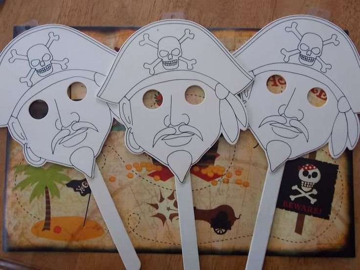 Атрибуты для пиратского дня рождения