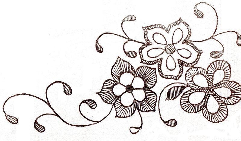 Красивые узоры для вышивки