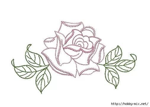 Вышивка гладью схемы