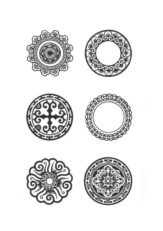 Монголо-Бурятский орнамент