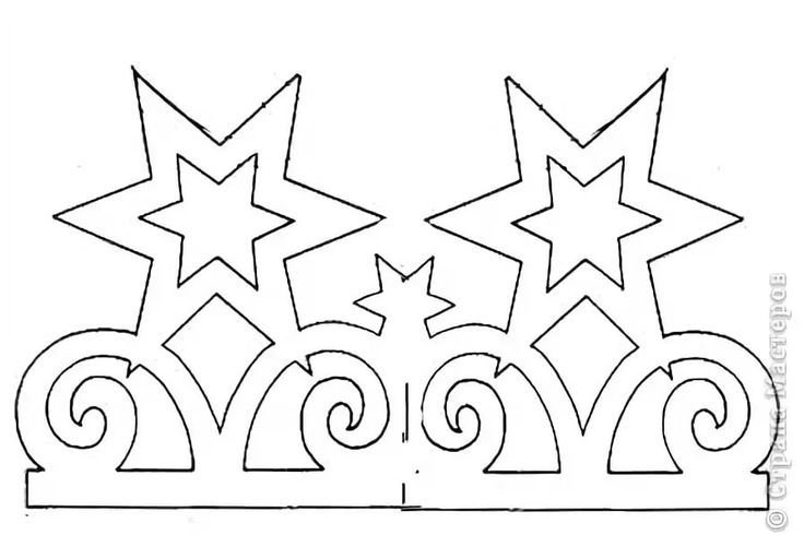 Узоры на окна трафареты