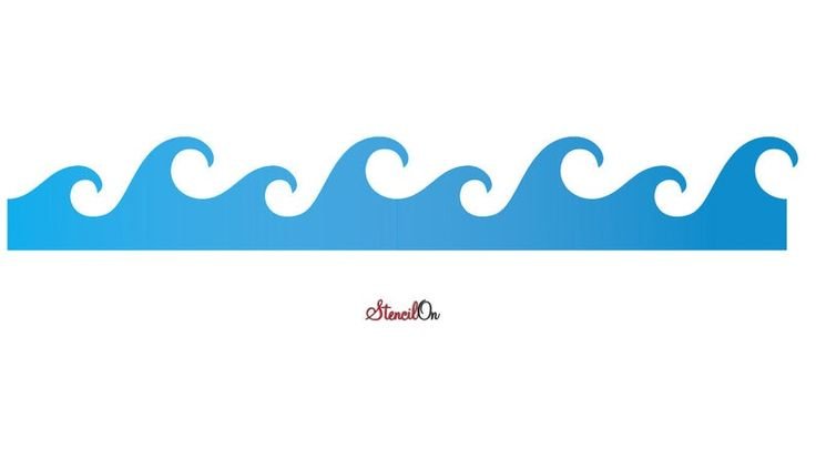 Шаблон волны