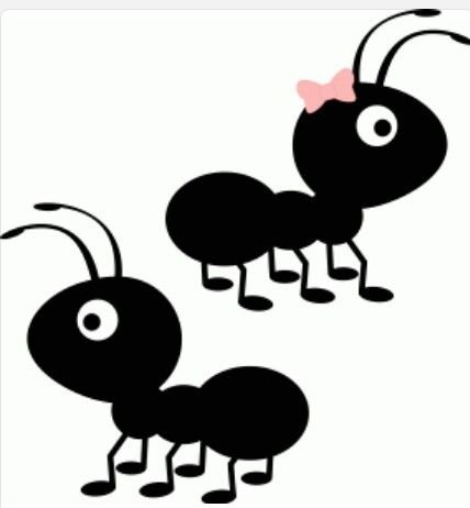 Муравей для вырезания