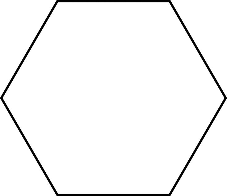 Шестигранник контур