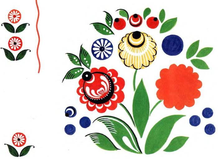 Декоративное рисование для дошкольников