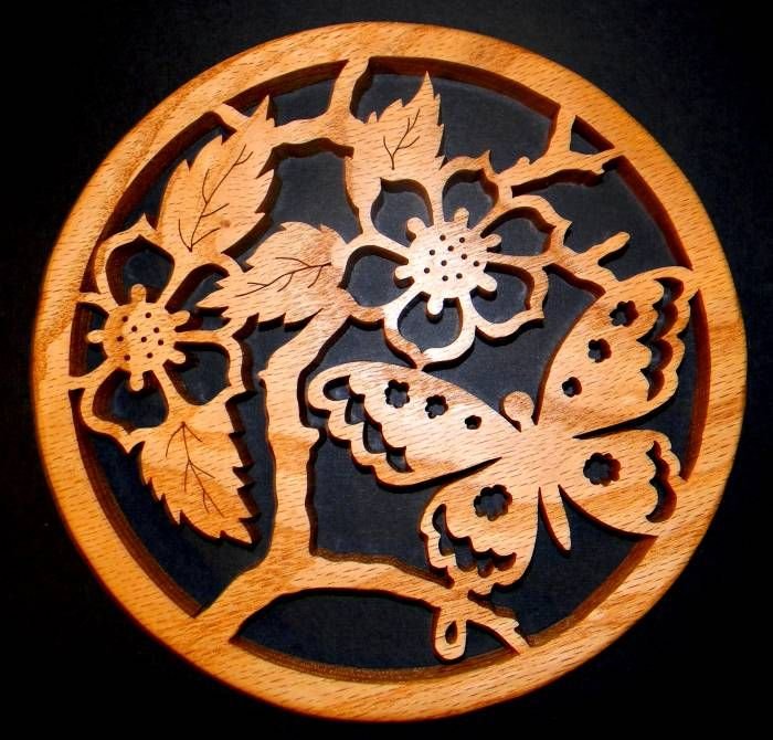 Прорезная пропильная резьба по дереву