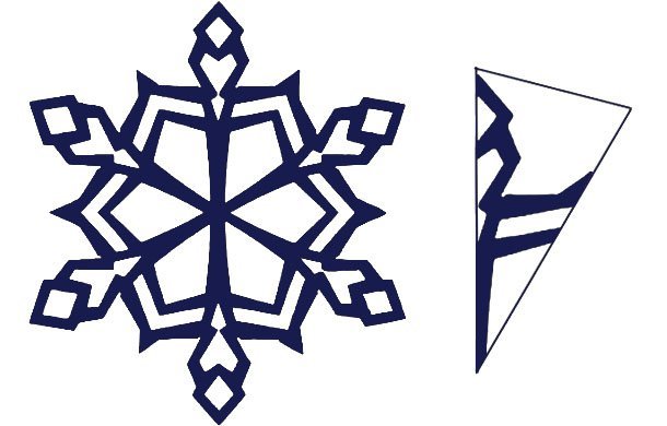 Шестиконечная Снежинка