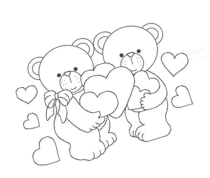 Рисунок на день влюбленных