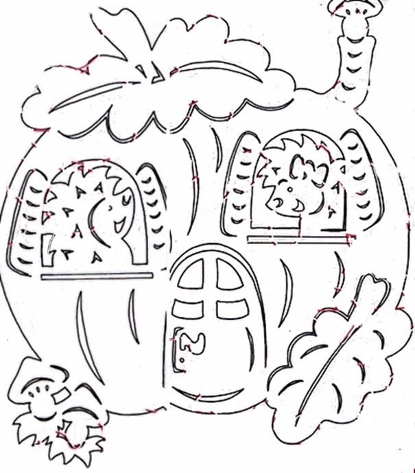 Вытынанки дети