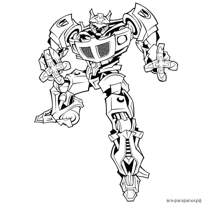 Трансформеры. Раскраска