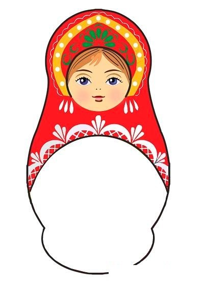 Украсить сарафан матрешки