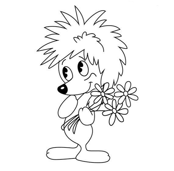 Трям Здравствуйте мультфильм Ежик