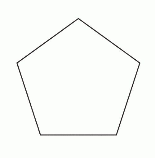 Геометрические фигуры для вырезания