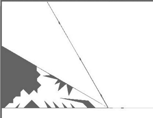 Снежинки трафареты в сгибе