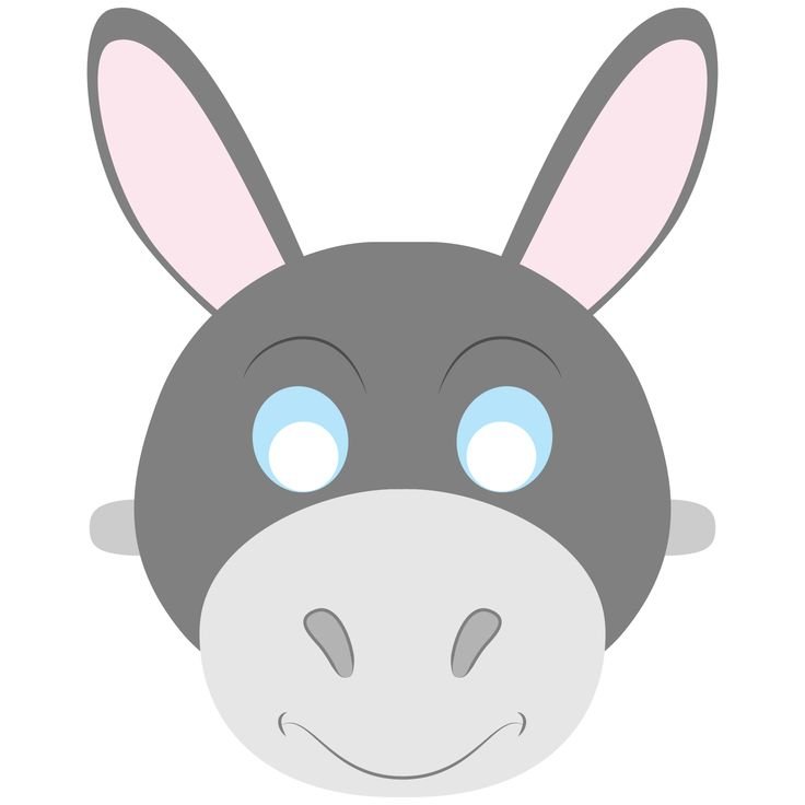 Маска осла из басни квартет