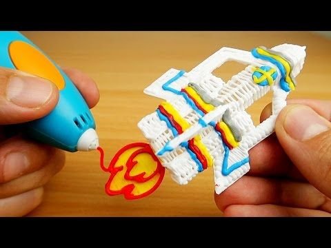 Ракета 3д ручкой