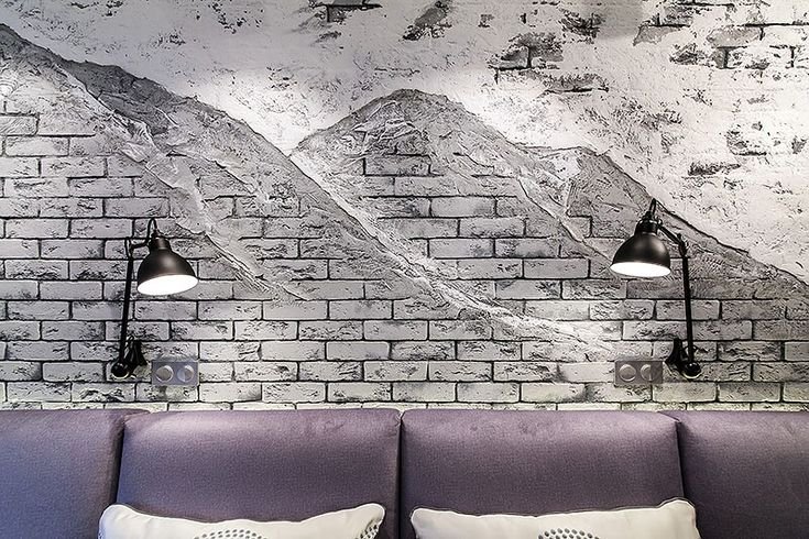 Каменная кладка в интерьере