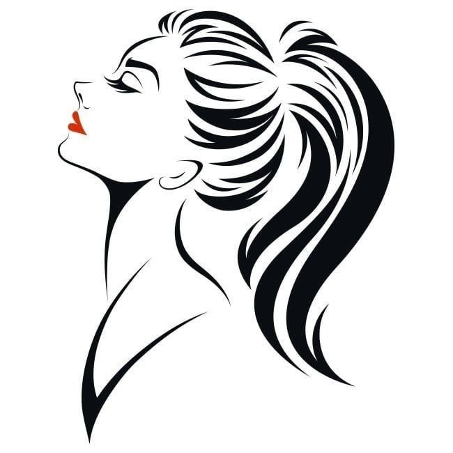 Силуэт прически