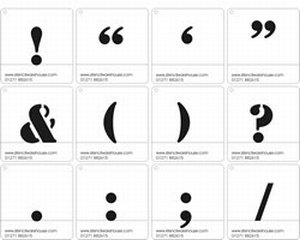 Знаки препинания карточки