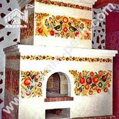 Расписные русские печи