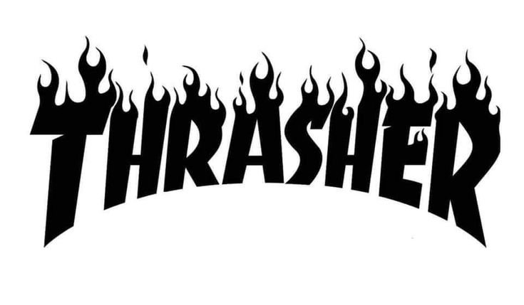 Надпись трэшер