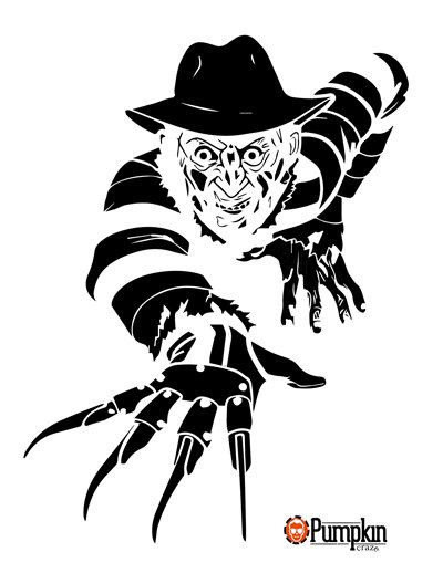 Фредди Крюгер силуэт