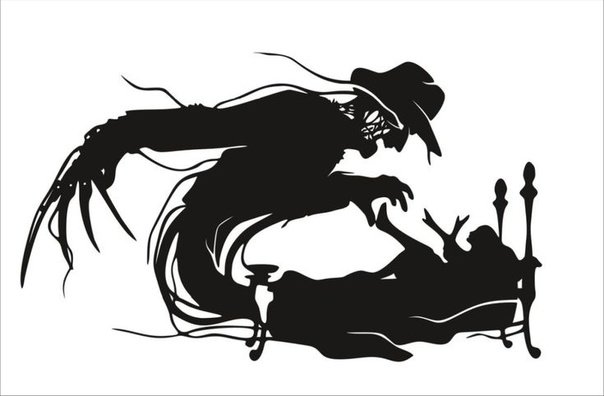 Фредди Крюгер трафарет