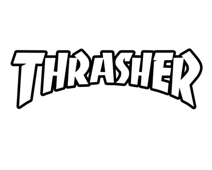 Трешер надпись