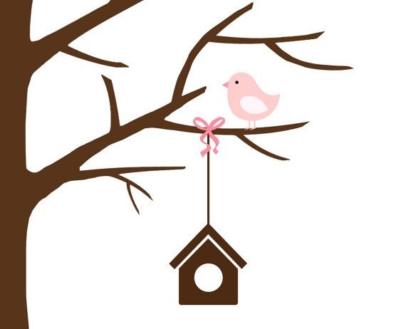 Ветка дерева для аппликации