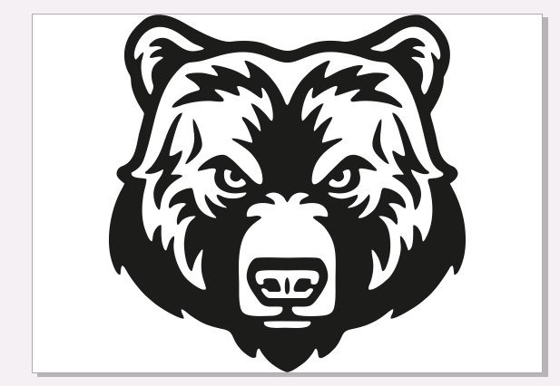 Голова медведя