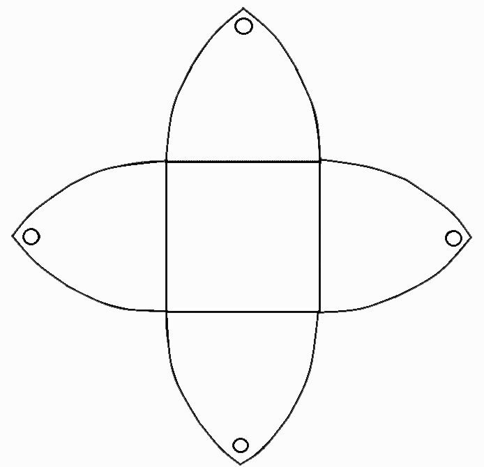 Лекало бонбоньерок