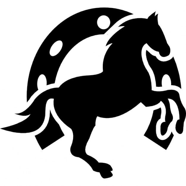 Векторное изображение лошади