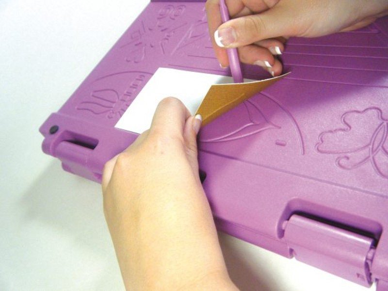 Эмбоссирование трафарет