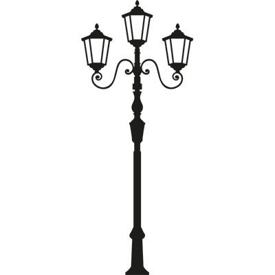 Уличный фонарь вектор