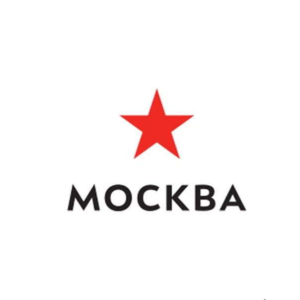Москва надпись