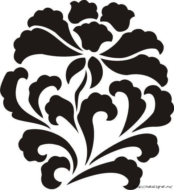 Красивые трафареты для декора