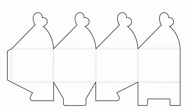 Схемы коробочек для подарков