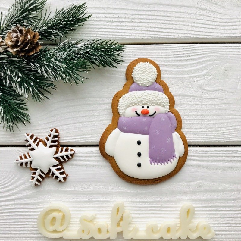 Пряничный Снеговик