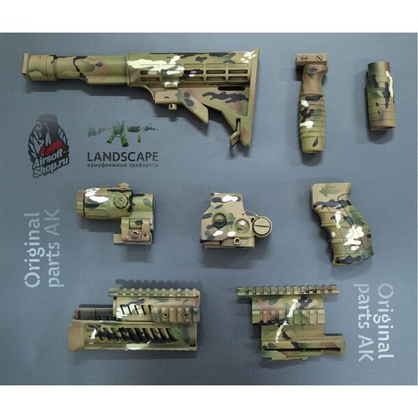 Трафарет камуфляж