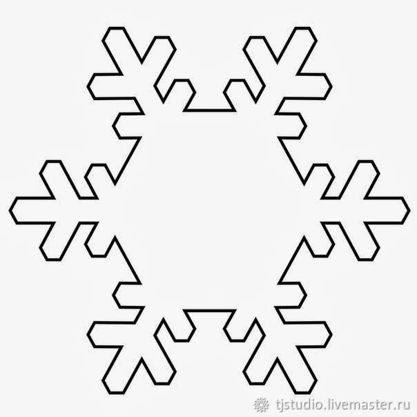 Снежинки для вырезания