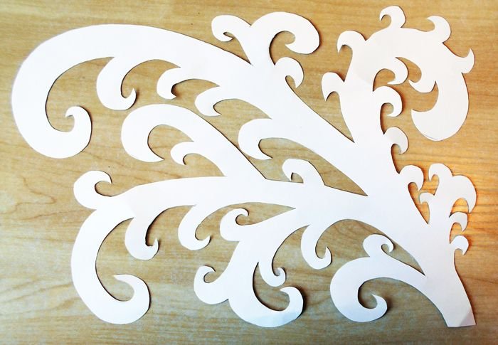 Узоры на окне