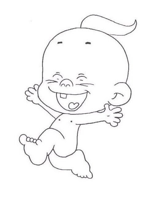 Раскраска пупс