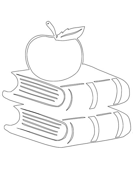 Мини трафареты книг