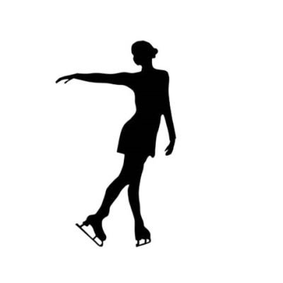 Силуэт фигуристки