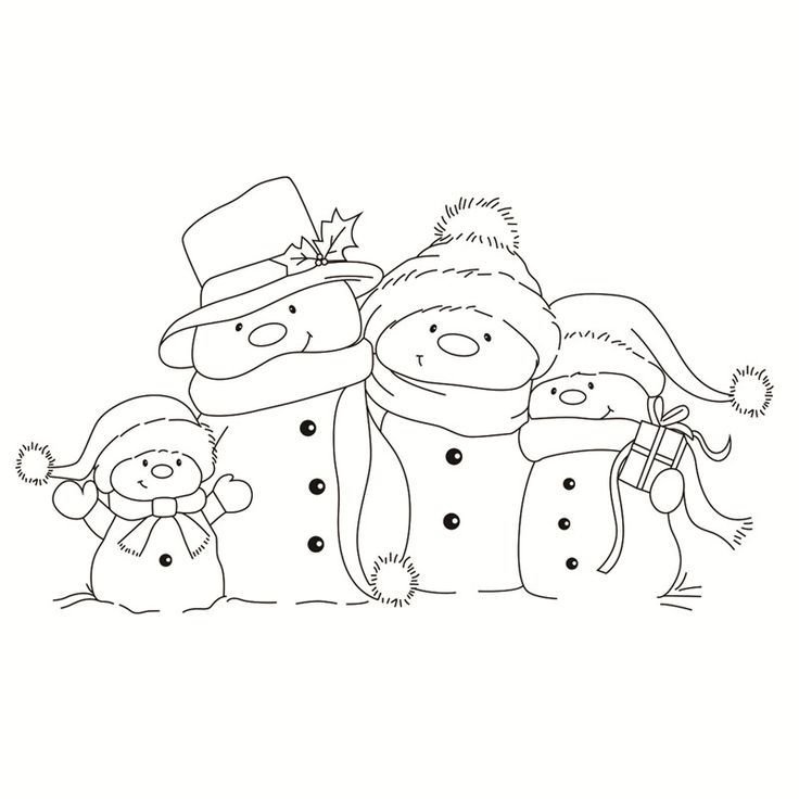 Новогодние рисунки для срисовки