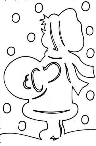 Вытынанки детские